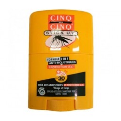 CINQ SUR CINQ STICK UV ANTI-MOUSTIQUES PROTECTION UV SPF30 20ML BAYER