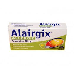 ALAIRGIX ALLERGIE CETIRIZINE 10MG 7 COMPRIMES A SUCER COOPER
