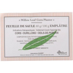 FEUILLE DE SAULE 40G/100G 1 EMPLATRE LABORATOIRES GILBERT