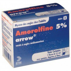 AMOROLFINE ARROW 5% 2.5ML
