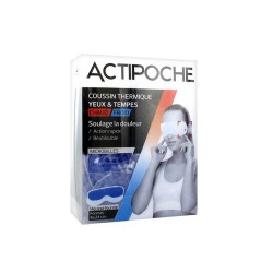 ACTIPOCHE COUSSIN THERMIQUE YEUX & TEMPES MICROBILLES COOPER
