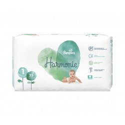 HARMONIE COUCHES Taille 1 (2-5 KG) 35 COUCHES PAMPERS