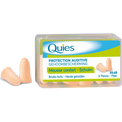 PROTECTION AUDITIVE MOUSSE BRUITS FORTS 5dB QUIES