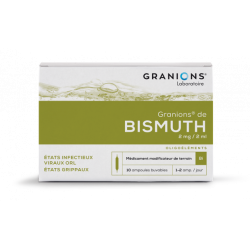 GRANIONS DE BISMUTH 2mg/2ml, solution buvable