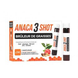 ANACA 3 SHOT BRULEUR DE GRAISSES X14 NUTRAVALIA