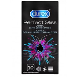 DUREX PERFECT GLISS 10 PRESERVATIFS