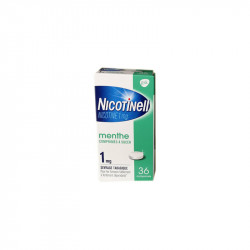 NICOTINELL MENTHE 1MG 36 COMPRIMES GSK