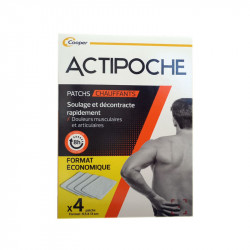 ACTIPOCHE PATCHS CHAUFFANTS X4 COOPER