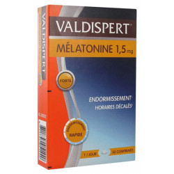 VALDISPERT MELATONINE 1.5mg NUIT AGITEE 50 COMPRIMES
