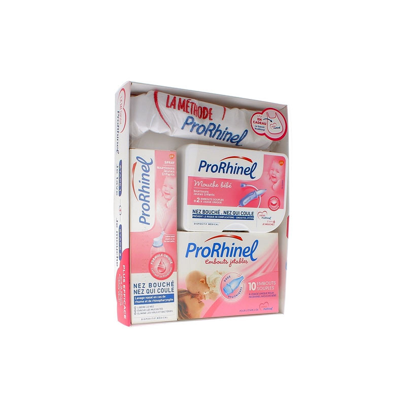 PRORHINEL Pack rhum bébé - 3 sprays nourrissons/jeunes enfants