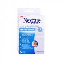 PANSEMENTS STRONG HOLD MAXI FORTE ADHERENCE X5 NEXCARE