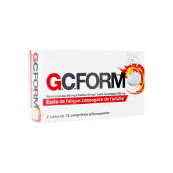 G.C.FORM 2 X 15 COMPRIMES EFFERVESCENTS COOPER