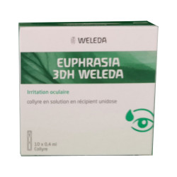 EUPHRASIA 3 DH COLLYRE 10 x 0.4ml WELEDA