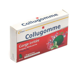 COLLUGOMME GORGE IRRITÉE 30 GOMMES BOIRON
