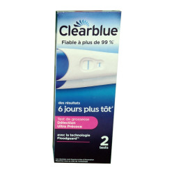 TEST DE GROSSESSE DETECTION ULTRA PRECOCE X2 CLEARBLUE