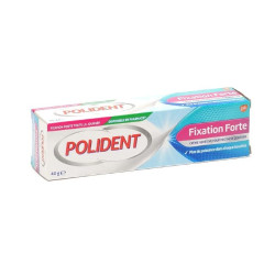 CREME ADHESIVE FIXATION FORTE PROTHESE DENTAIRE 40G POLIDENT